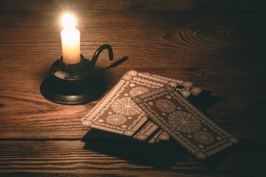 Tarot cards.